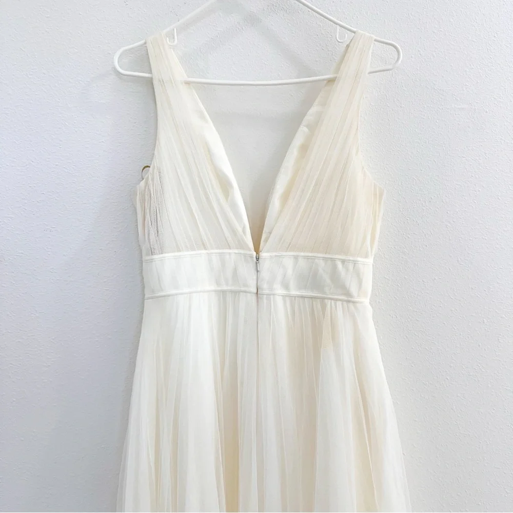 Jenny Yoo White Wedding Dress - Picture 5 of 9